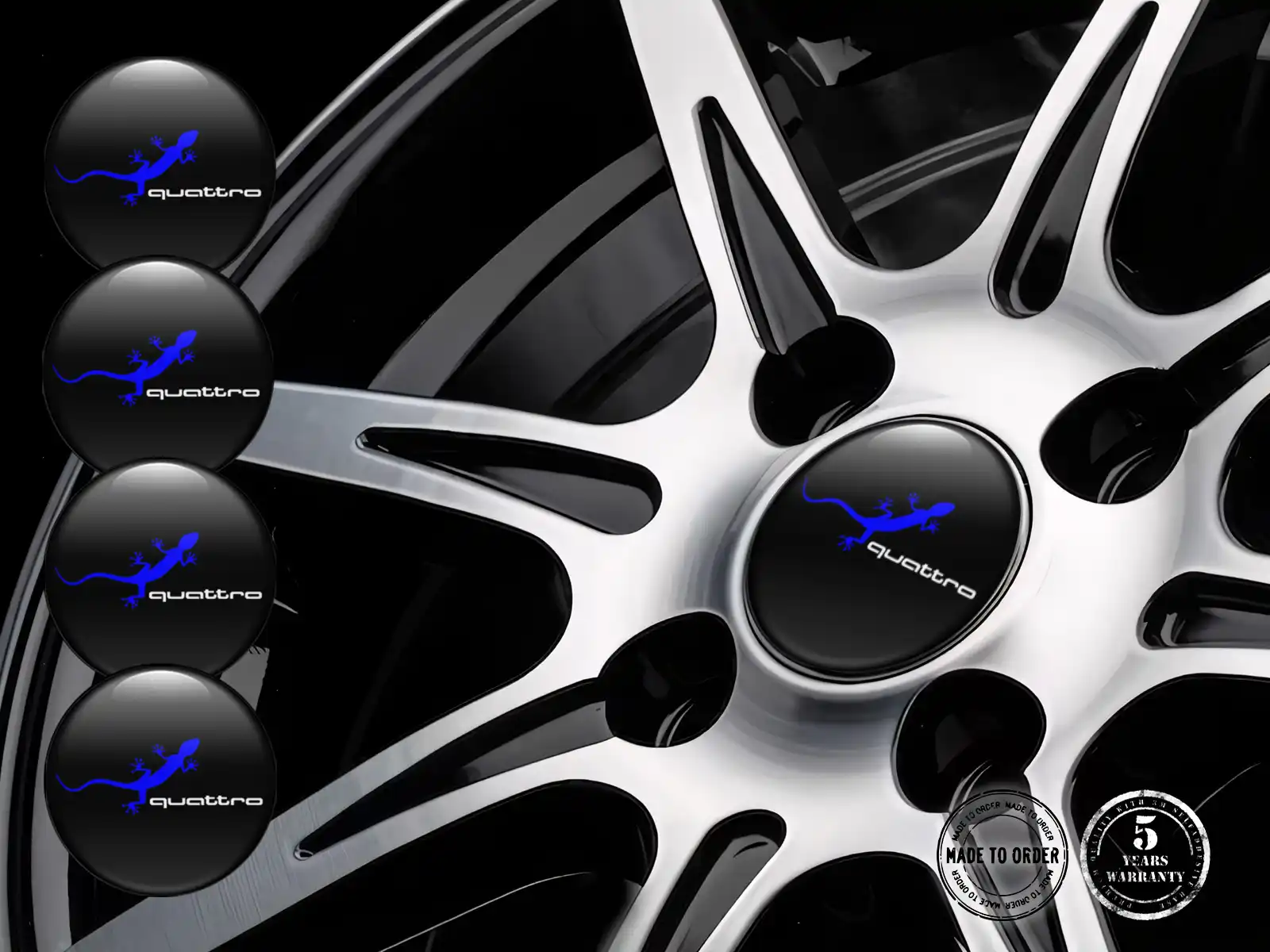 Audi Felgensticker Premium Quantum Racing Core X